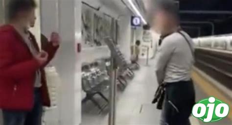 Hombre Golpea A Pareja Gay Por Besarse En El Metro Video Web Ojo Locomundo Ojo