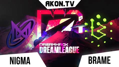 DOTA 2 RU Nigma Galaxy Vs Brame Bo3 DPC EU Tour 3 Lower Division