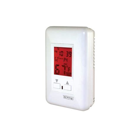 Reviews For King Electric Thermostat Electronic 7 Day Programmable 208240 Volt 22 Amp Single