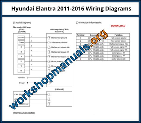 Hyundai Elantra Workshop Repair Manual 2011 2016 Download