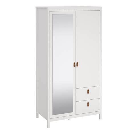 Latitude Run Aecca 2 Door Manufactured Wood Wardrobe Wayfair Co Uk