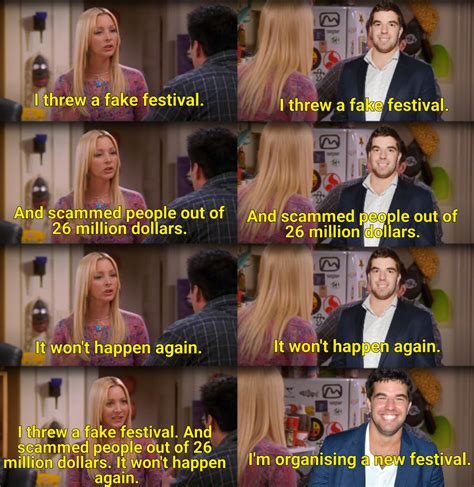 Fyre Festival -> PYRT Festival : r/memes