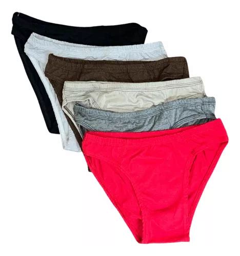 Bikini Caballero Paquete De Piezas Algod N Con Refuerzo Env O Gratis