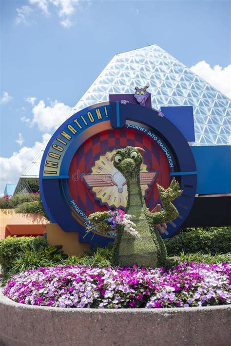 Disney World Epcot Figment Stock Photos Free Royalty Free Stock