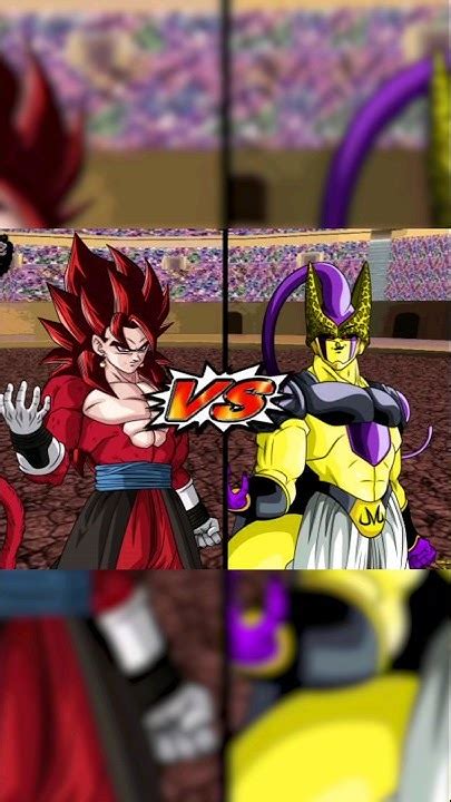 Vegeth Ssj4 Vs Cellbuuzer Torneo Fusioni Dal Multiverso Di Dragon Ball 1 Youtube