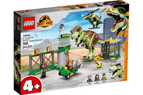 Конструктор Лего 76944 Побег динозавра ТиРекса - T. Rex Dinosaur ...