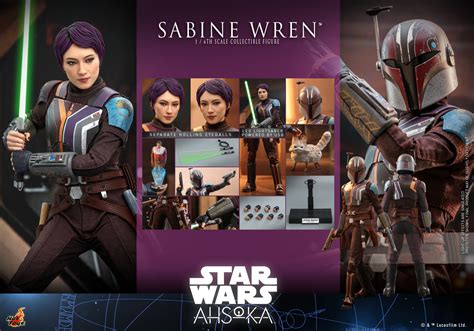 Straight From Star Wars Ahsoka Hot Toys Is Adapting Rebels Own Mandalorian Sabine Wren