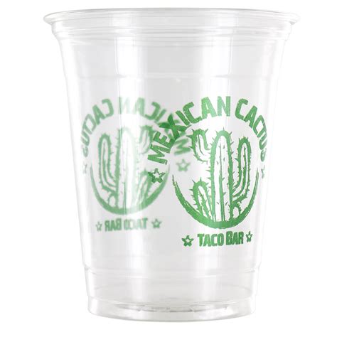 Custom Plastic Cups with Logo | Personalized Plastic Cups : MrTakeOutBags