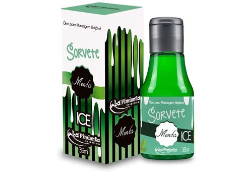 Sorvete Óleo Beijável Ice Menta 35ml Naju Sex Distribuidora