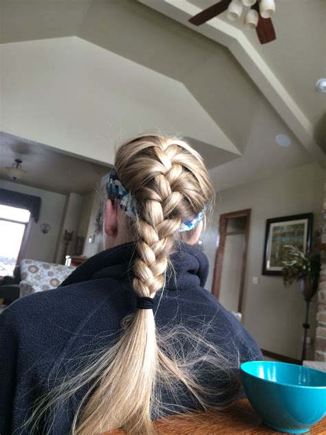Regular French Braid French Braid Hair Wrap Projects To Try Braids