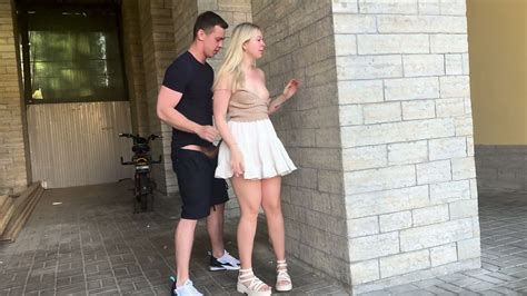 Blonde Public Fuck Summer