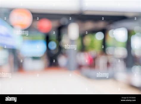 Blurred Background Of Customer Sitting At Restaurant Bar Blur
