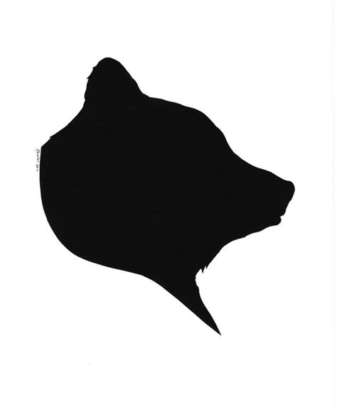 bear head silhouette clipart 10 free Cliparts | Download images on ...