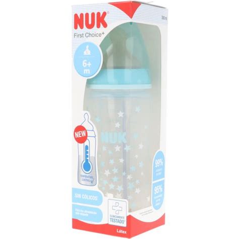 Nuk Biberon First Choice Temperatura M L Tex Ml