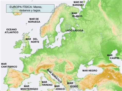 Mapa Físico Europa 8