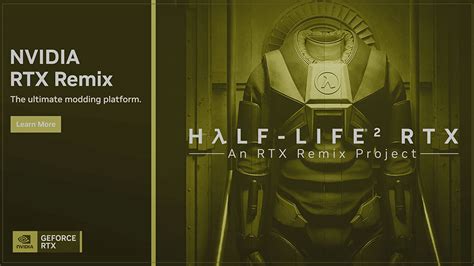 Half Life 2 Rtx An Rtx Remix Project Is A Community Made Remaster With Nvdia Support