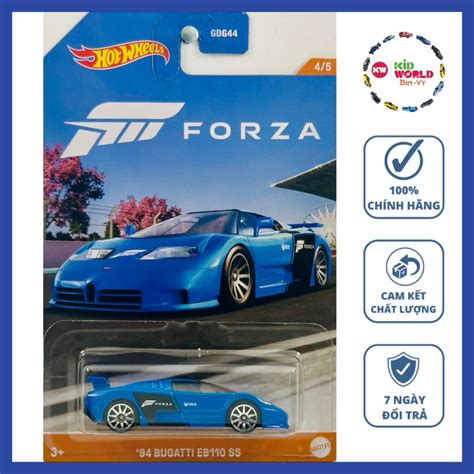 Xe M H Nh Hot Wheels Forza Series Bugatti Eb Ss Hlk Shopee Vi T Nam