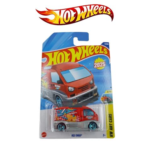 Jual Hot Wheels Kei Swap Van Hw Art Cars Merah Shopee Indonesia