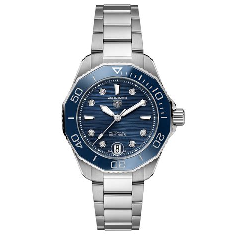 Tag Heuer Aquaracer Calibre Automatic Blue Mm Watchonista