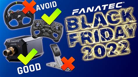 Fanatec Black Friday Sale What S Good And What S Not YouTube