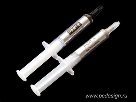Термоклей Arctic Silver Thermal Adhesive 7г, два шприца - PCDESIGN