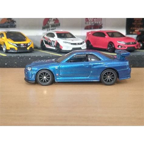 Jual Hot Wheels Nissan Skyline R Fast Furious Premium Shopee Indonesia