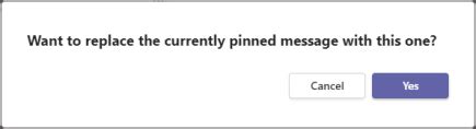 Pin a chat message to the top of a chat in Microsoft Teams - Microsoft ...