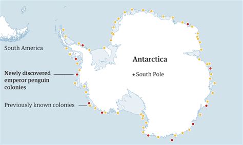 Emperor Penguin Map