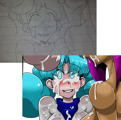 Redraw Covered In Pleasure By Ovedian Hentai Foundry