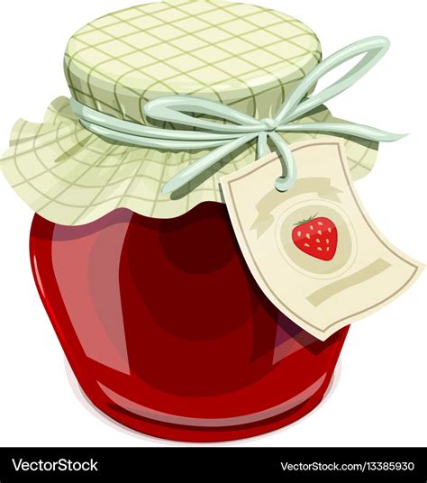 Strawberry Jam Jar