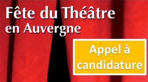 Fête du Théâtre en Auvergne 2016 FNCTA Ile de France