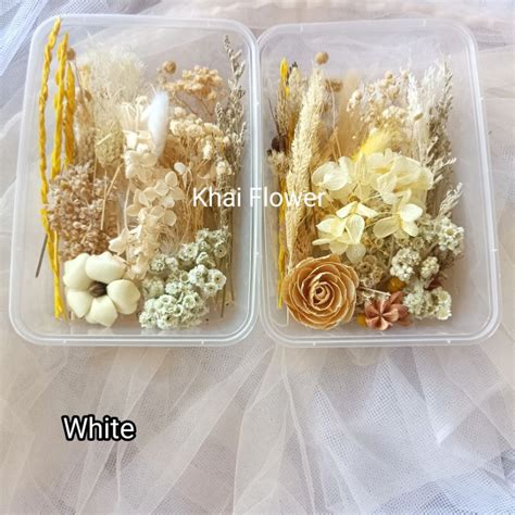 Jual Paket Bunga Preserved Kering Dried Flower Hiasan Dekorasi Mahar