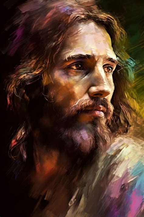 Jesus Portrait Jesus Christ Artwork Jesus Christ Painting Jesus