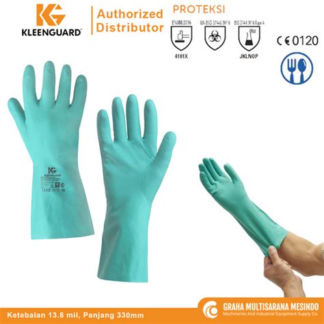 Jual Sarung Tangan Kleenguard G80 Nitrile Chemical Resistant 9 Kota