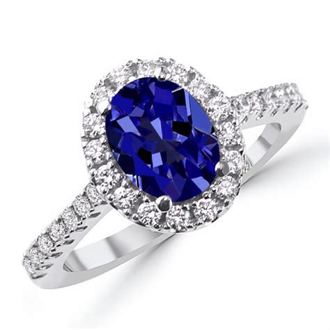 Tanzanite Engagement Rings Jewelry Point