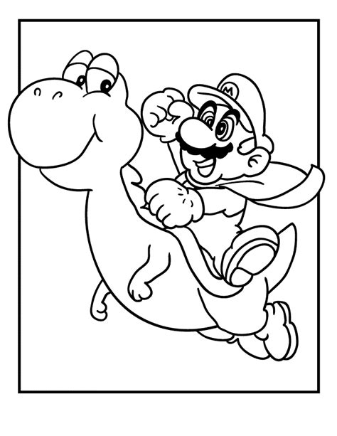 Free Printable Mario Coloring Pages For Kids