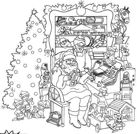 Hidden Pictures Printable Christmas