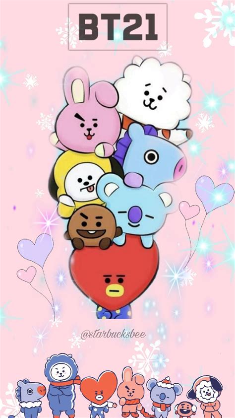 Bts X Bt21 Wallpapers Wallpaper Cave