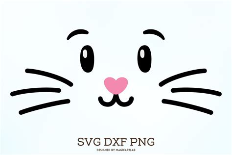 Easter Bunny Face Graphic By MagicArtLab Creative Fabrica