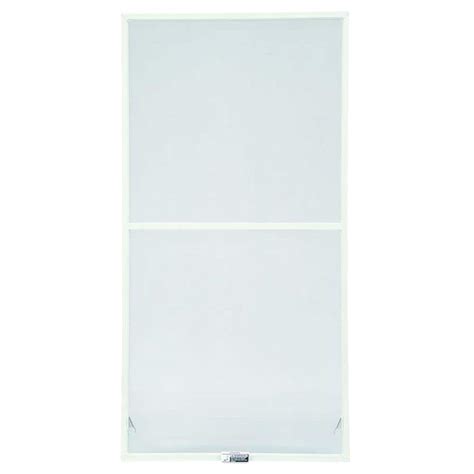 Andersen 31-7/8 in. x 62-27/32 in. 200 and 400 Series White Aluminum ...