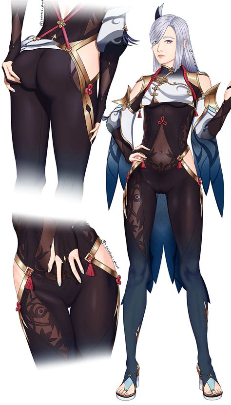 Shenhe By TaintedGhost Hentai Foundry