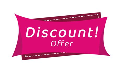 discount sale offer price tag illustration transparent sale offer