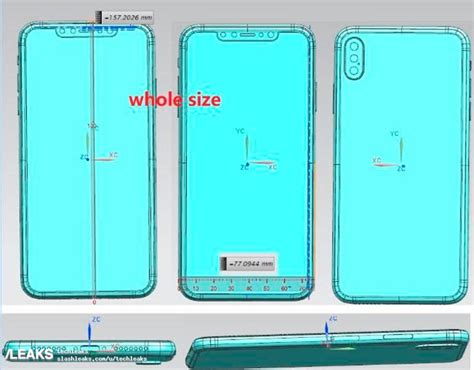 Esquemas Muestran El Diseño Del Iphone X Con Tres Cámaras Smartphones Cinco Días