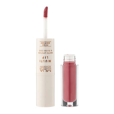 MUA LIPSTICK GLOSS DUO NUDE EDITION SOLEIL Your Cosmetics Store