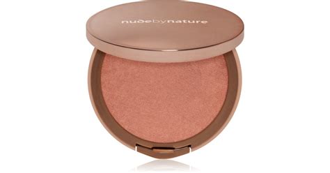 Nude By Nature Cashmere Pressed Blush Powder Blush With Nourishing Effect Notino Ie