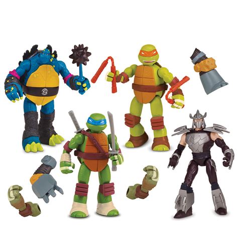 Tmnt Mutations Mix N Match Figures Pk Toys Action Figures