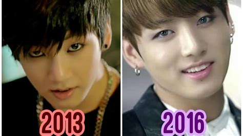 BTS Jungkook 정국 Evolution (2013-2016) #HappyJKDay16 - YouTube