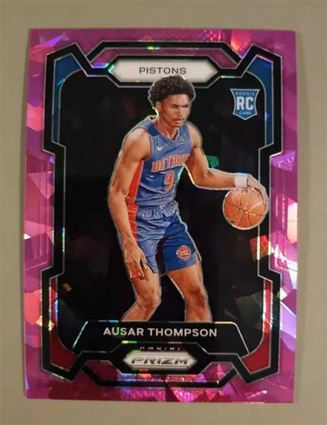 Panini Prizm Ausar Thompson Rookie Rc Mega Exclusif Eur