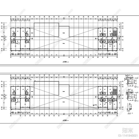 欧式花卉研究中心建筑施工图下载【id1141940021】知末案例馆