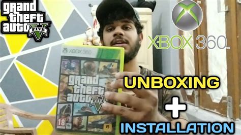 Unboxing Installing Gta For Xbox In Hindi Watch Till End Youtube